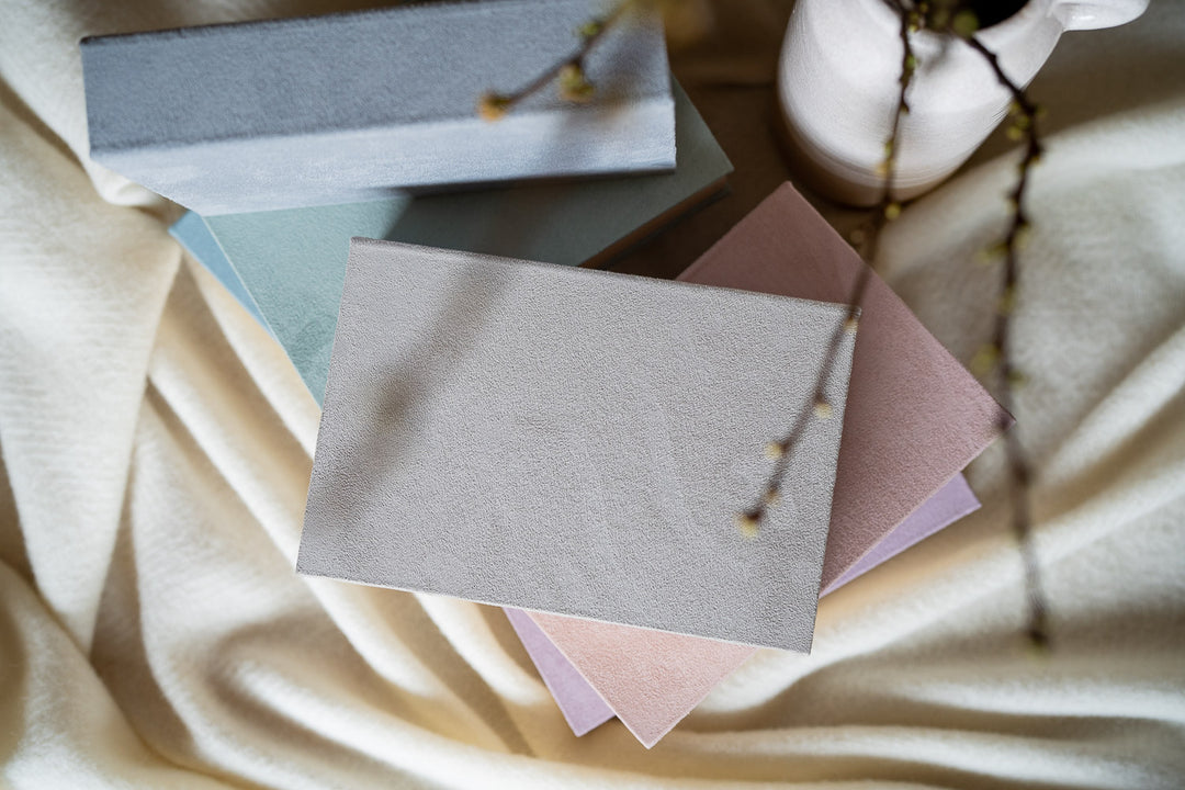 Stoffbox Holzbox für Fotos