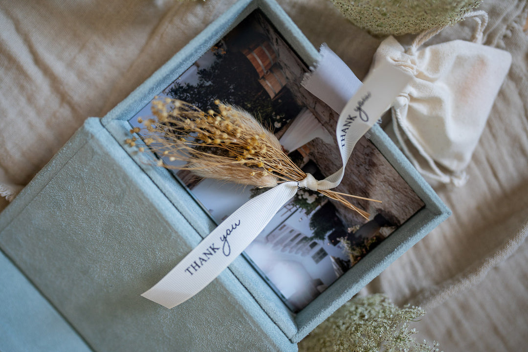 Wildlederboxen für Fotos 10x15cm (vegan)