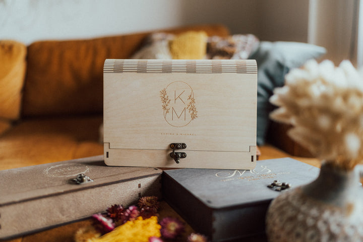 Holzbox für Fotografen